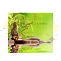 Quality Feng Shui Buddha Peaceful Aura Wallpaper in Maine